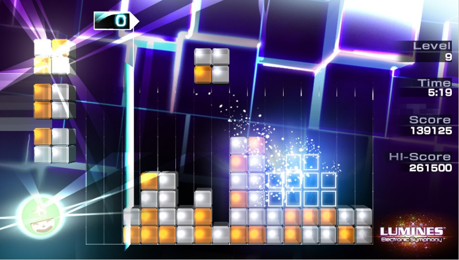 Lumines: Electronic Symphony Review - Screenshot 2 of 4