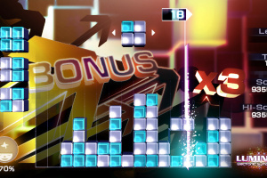 Lumines: Electronic Symphony Screenshot