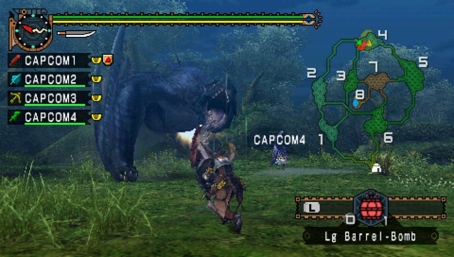 Monster Hunter Freedom Unite Screenshot