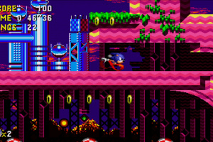 Sonic CD Screenshot