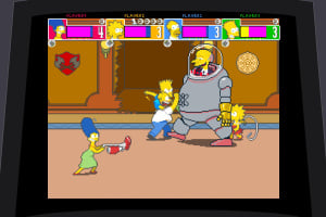 The Simpsons Arcade Game Screenshot
