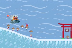 Floating Cloud God Saves the Pilgrims Screenshot