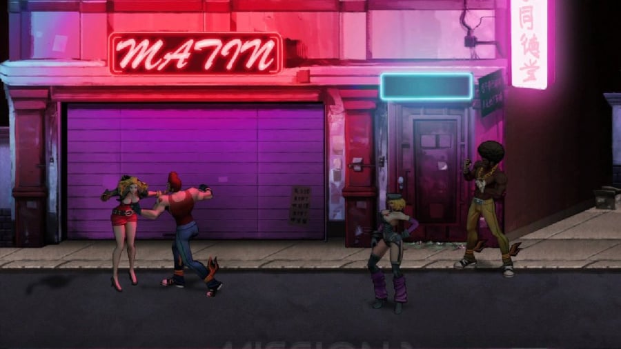 Double Dragon: Neon Review - Screenshot 1 of 3