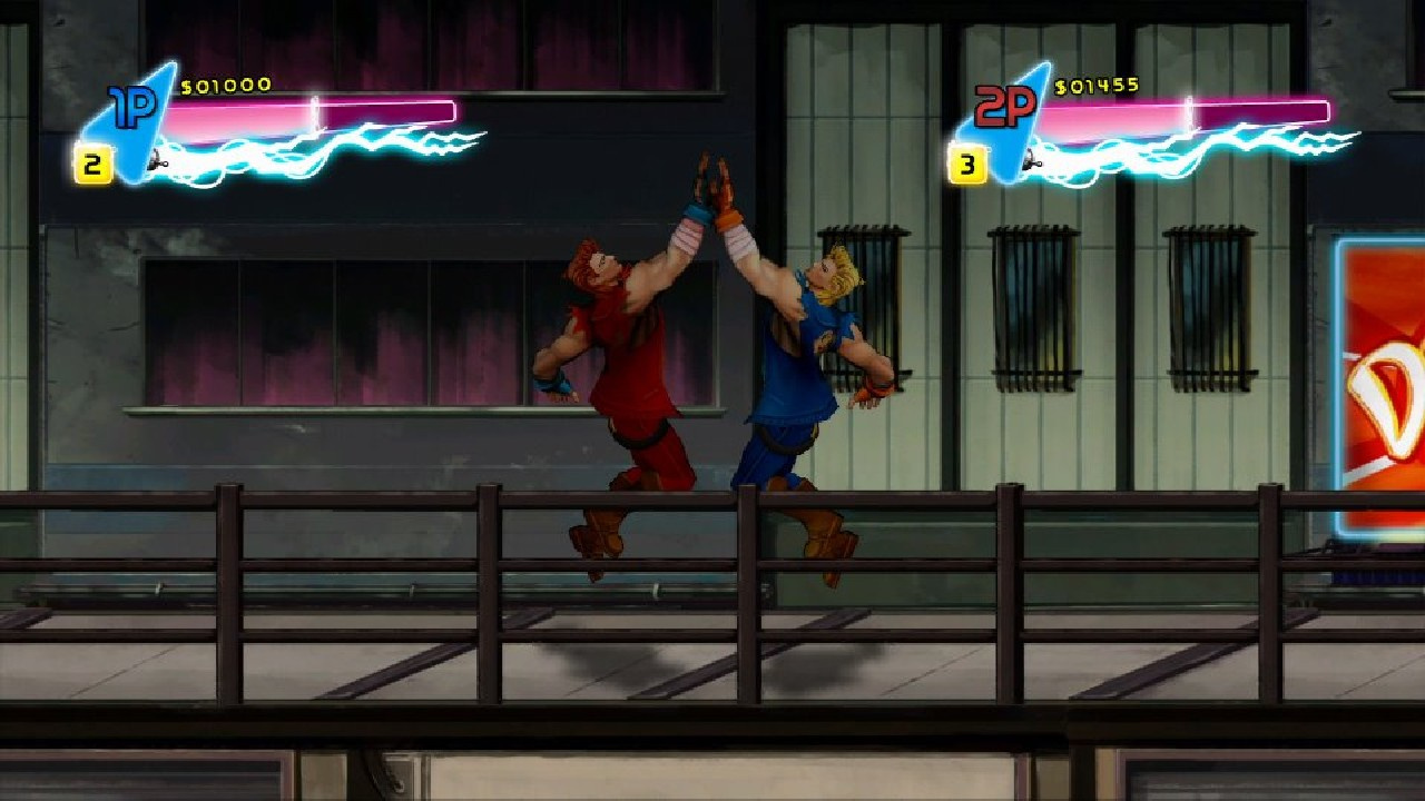 Double Dragon Neon  (PS3) Gameplay 