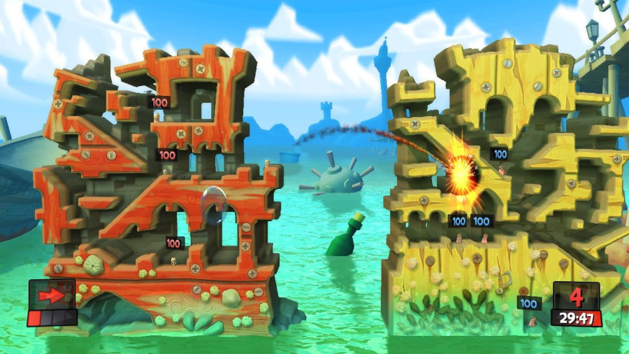 Worms: Revolution Review - Screenshot 1 of 4