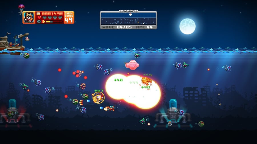 Aqua Kitty: Milk Mine Defender Review - Screenshot 3 of 4