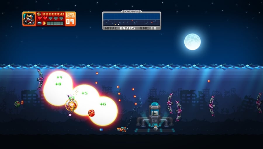 Aqua Kitty: Milk Mine Defender Review - Screenshot 2 of 4