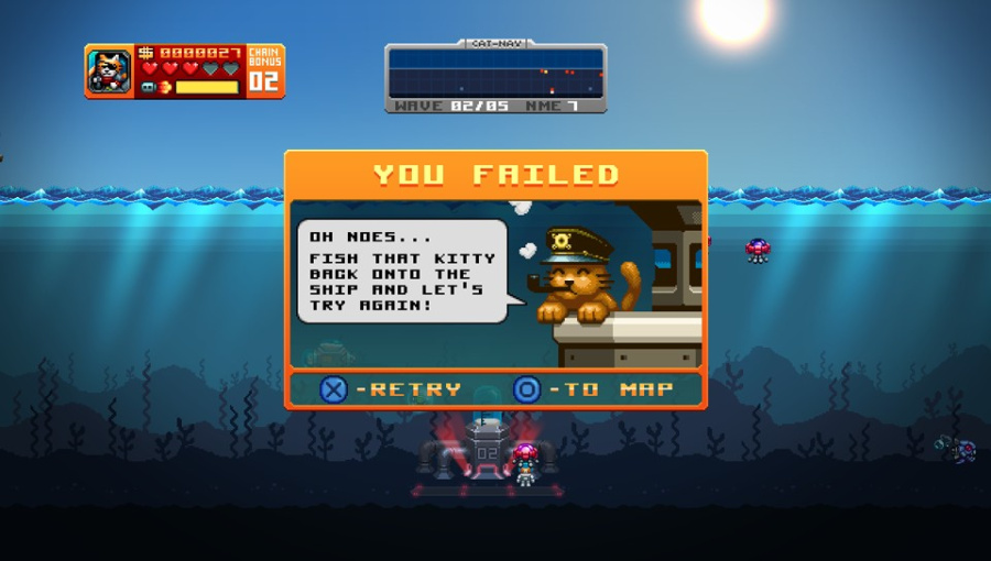 Aqua Kitty: Milk Mine Defender Review - Screenshot 4 of 4