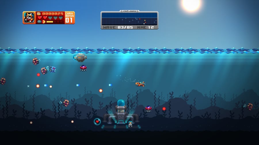 Aqua Kitty: Milk Mine Defender Review - Screenshot 1 of 4