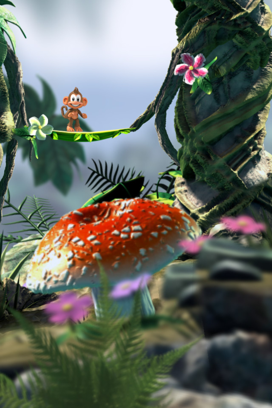 Screenshot of Chimpact (PlayStation Mobile)