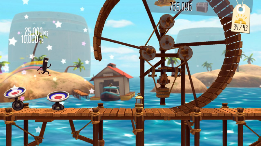 BIT.TRIP Presents: Runner 2 - Future Legend of Rhythm Alien Review - Screenshot 2 of 4