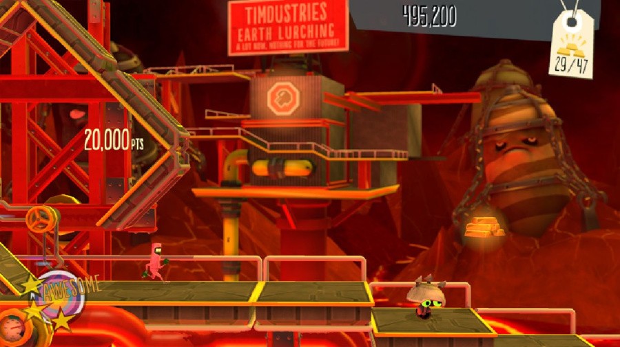 BIT.TRIP Presents: Runner 2 - Future Legend of Rhythm Alien Review - Screenshot 2 of 4