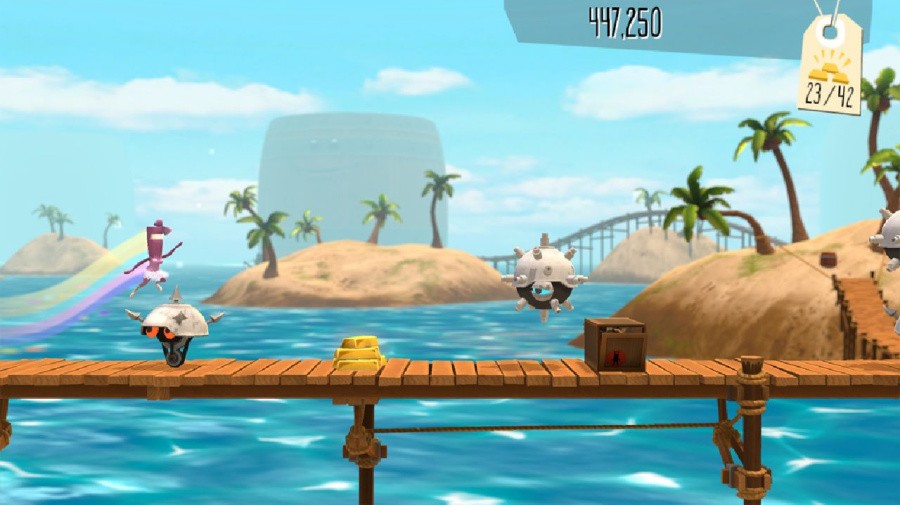 BIT.TRIP Presents: Runner 2 - Future Legend of Rhythm Alien Review - Screenshot 1 of 4