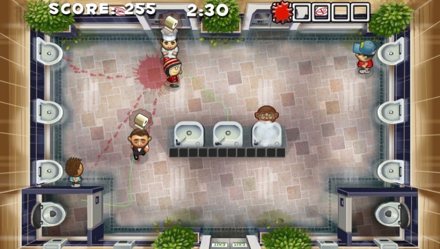 Men's Room Mayhem Review - Screenshot 3 of 4