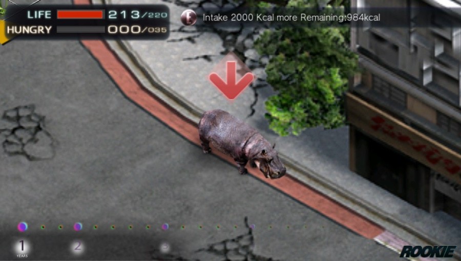 Tokyo Jungle Mobile Review - Screenshot 2 of 4