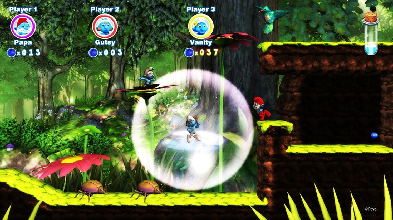 The Smurfs 2: The Video Game (Console Game), Smurfs Wiki
