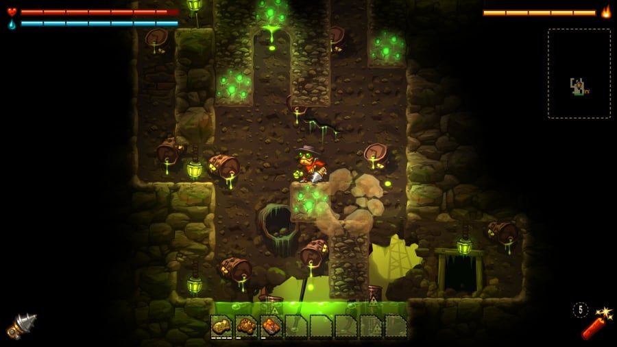 SteamWorld Dig Review - Screenshot 1 of 5