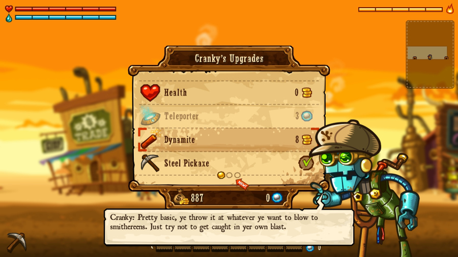 SteamWorld Dig Review - Screenshot 2 of 5