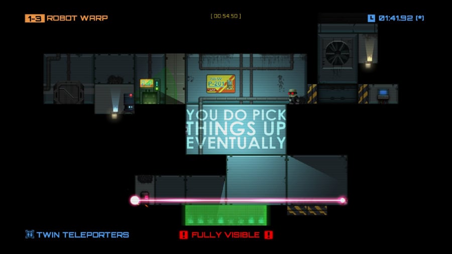 Stealth Inc: A Clone in the Dark - Ultimate Edition Review - Screenshot 1 of 2