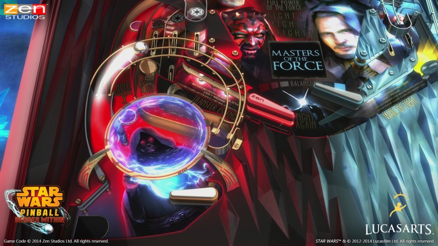 Star Wars Pinball: Heroes Within Review - Screenshot 1 of 4