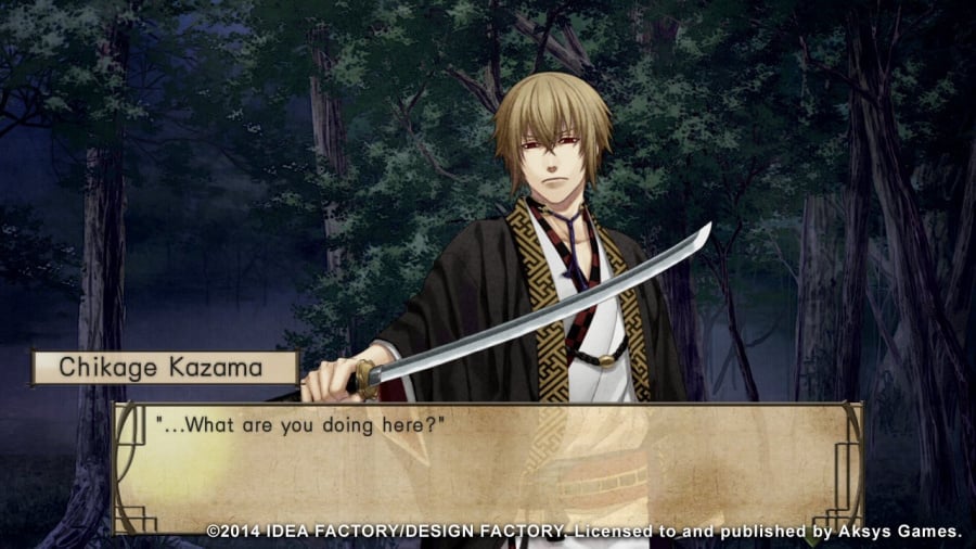 Hakuoki: Stories of the Shinsengumi Review - Screenshot 1 of 5