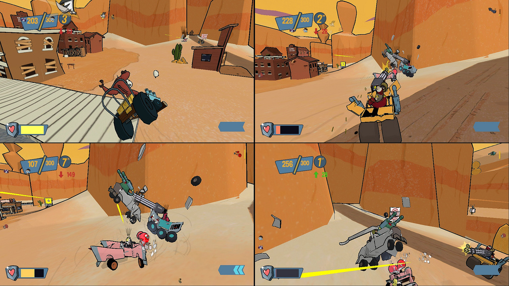 Cel Damage (PS4) Screenshots