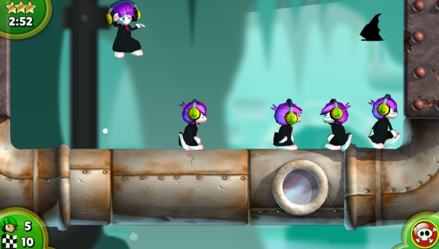 Lemmings Touch Review - Screenshot 3 of 4