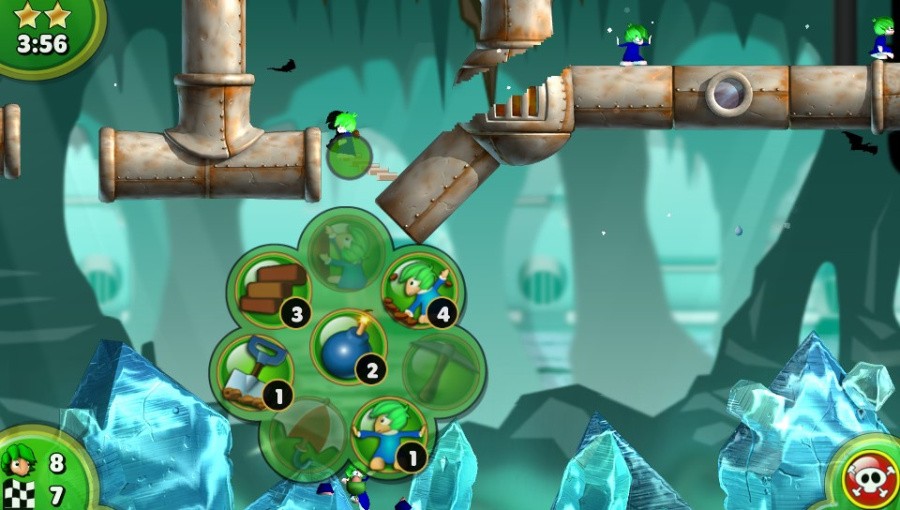 Lemmings Touch Review - Screenshot 2 of 4