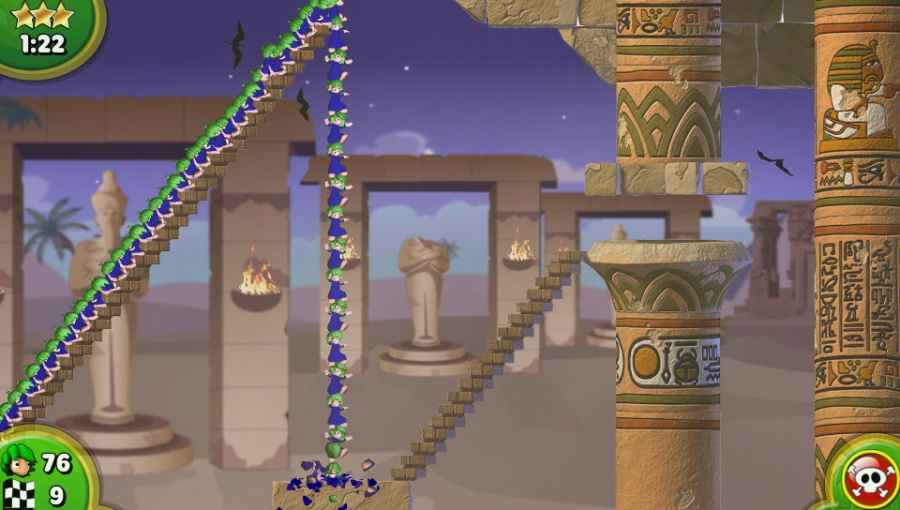 Lemmings Touch Review - Screenshot 4 of 4