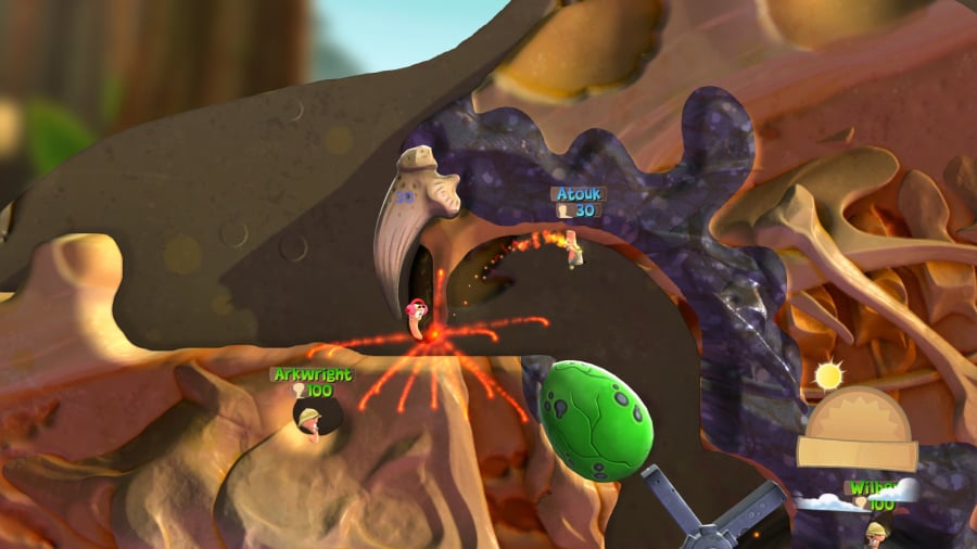 Worms Battlegrounds Review - Screenshot 3 of 5