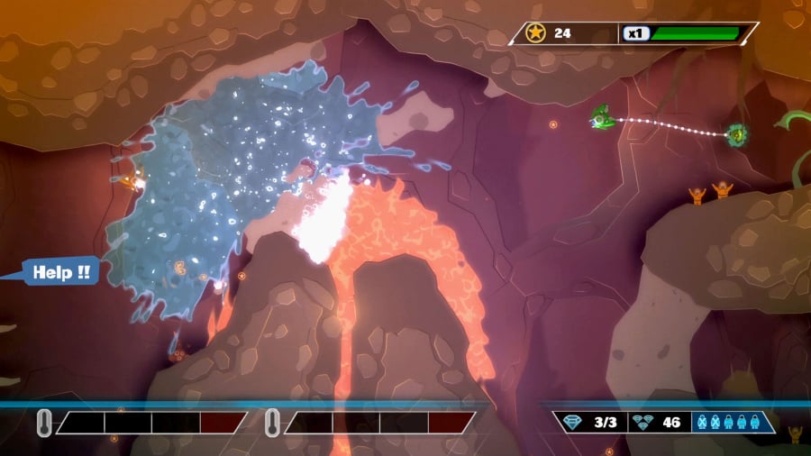 PixelJunk Shooter Ultimate Review - Screenshot 2 of 4