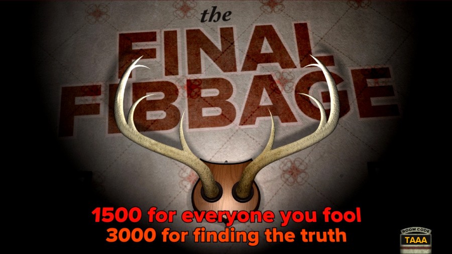 Fibbage: The Hilarious Bluffing Party Game Review - Screenshot 1 of 2