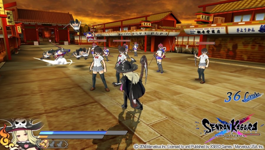 Senran Kagura Shinovi Versus Review - Screenshot 5 of 6