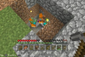 Minecraft: PS Vita Edition Screenshot
