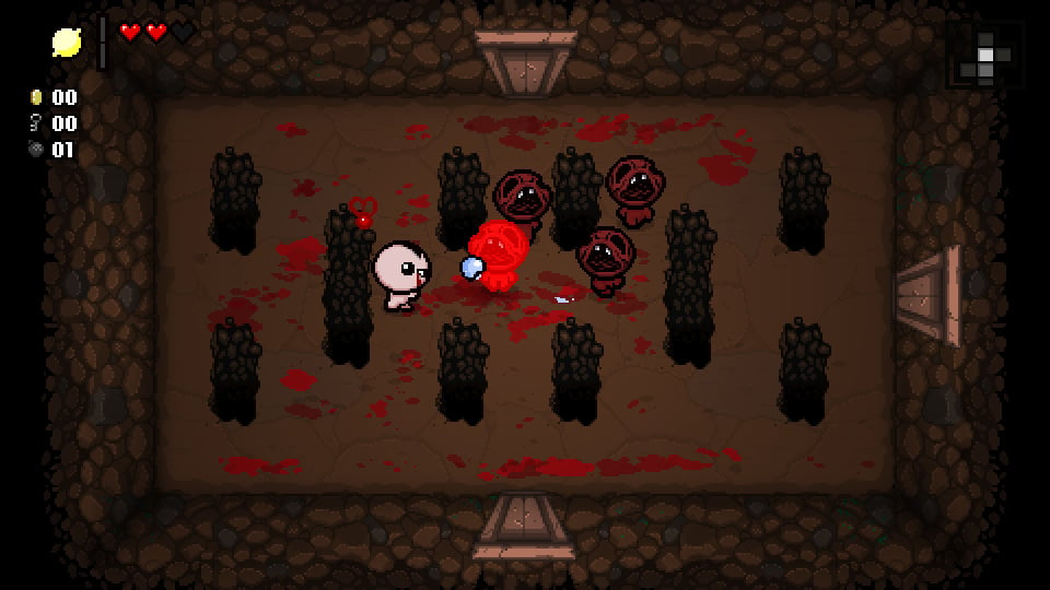 Watch eight minutes of The Binding of Isaac: Rebirth's co-op mode