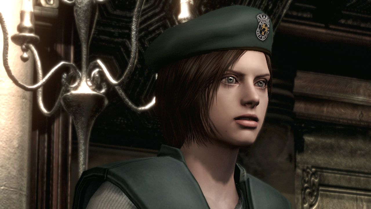 A Resident Evil HD remake on PS4 screenshot Stock Photo - Alamy