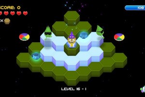 Q*Bert Rebooted Screenshot