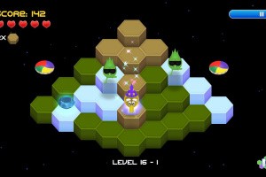 Q*Bert Rebooted Screenshot