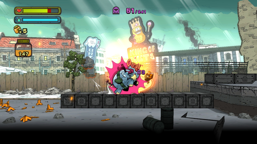 Tembo the Badass Elephant Review - Screenshot 2 of 3