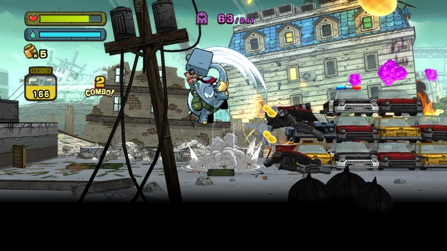 Tembo the Badass Elephant Review - Screenshot 2 of 3