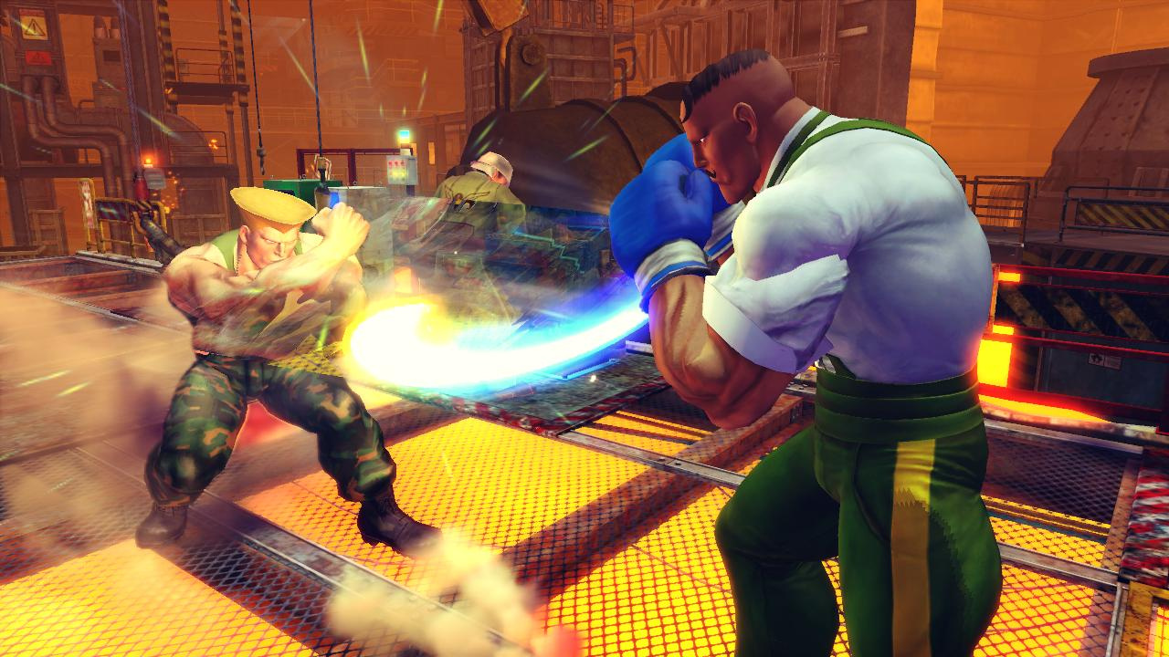 Ultra Street Fighter IV - PS4 Guile sonic boom glitch - video