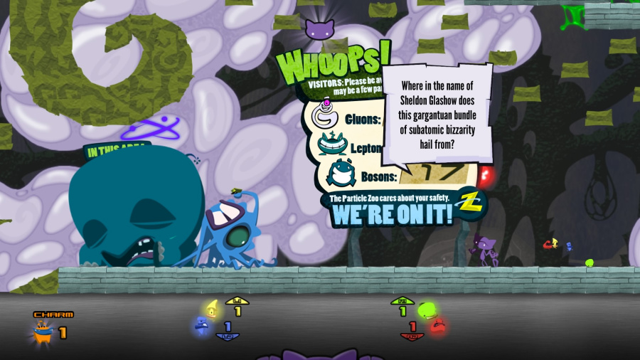 Schrödinger's Cat and the Raiders of the Lost Quark Review - Screenshot 2 of 3