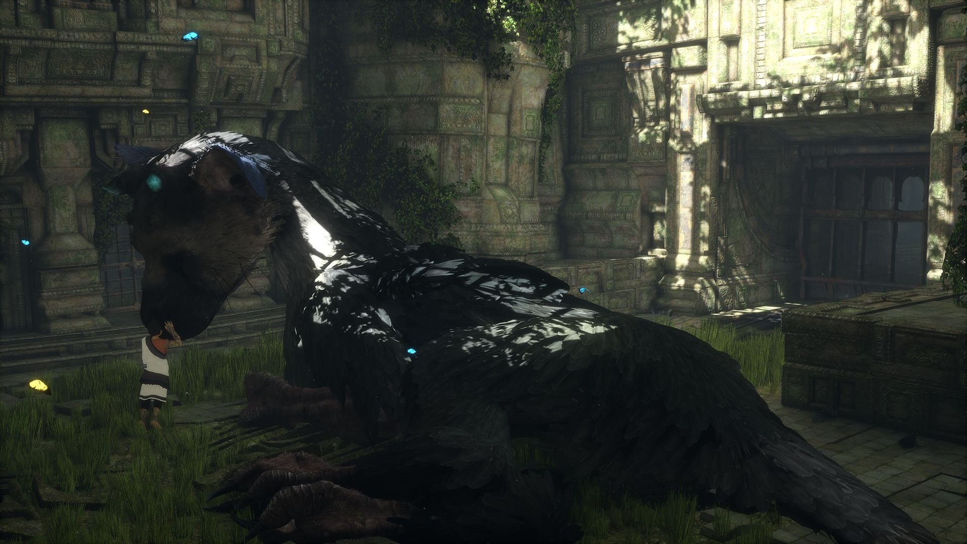 ps4 the last guardian gameplay