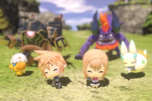 World of Final Fantasy Screenshot