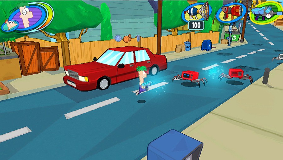 Phineas and Ferb: Day of Doofenshmirtz Review - Screenshot 1 of 3