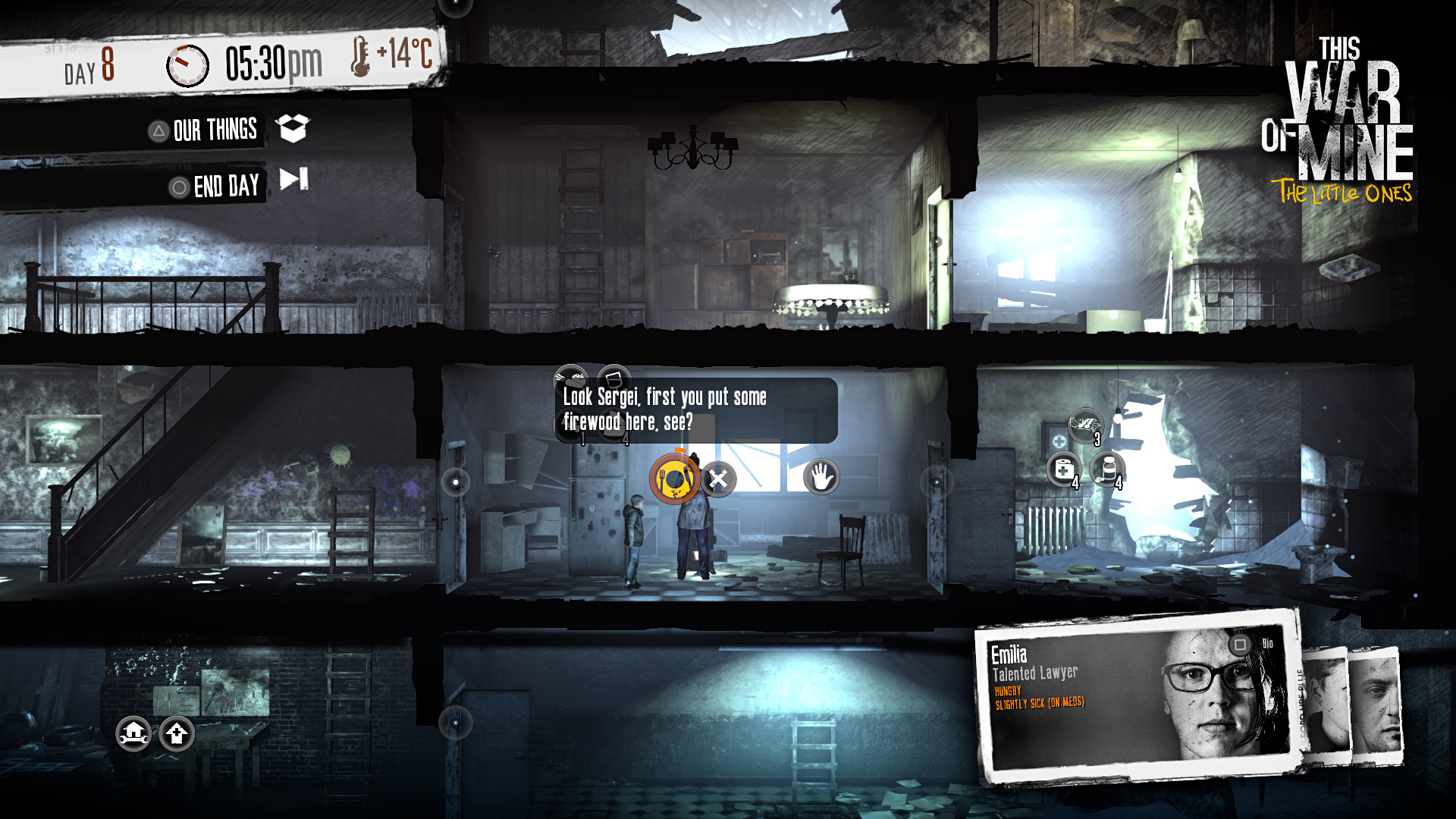 This War of Mine: The Little Ones (PS4 / PlayStation 4) Game Profile