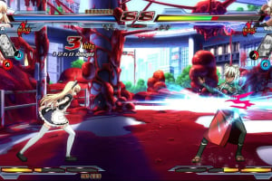 Nitroplus Blasterz: Heroines Infinite Duel Screenshot