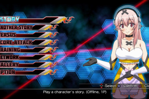 Nitroplus Blasterz: Heroines Infinite Duel Screenshot