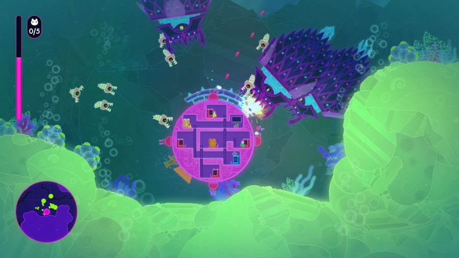 Lovers in a Dangerous Spacetime Review - Screenshot 4 of 5