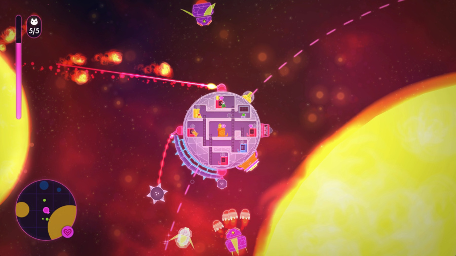 Lovers in a Dangerous Spacetime Review - Screenshot 1 of 4